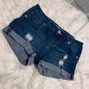 Jean shorts